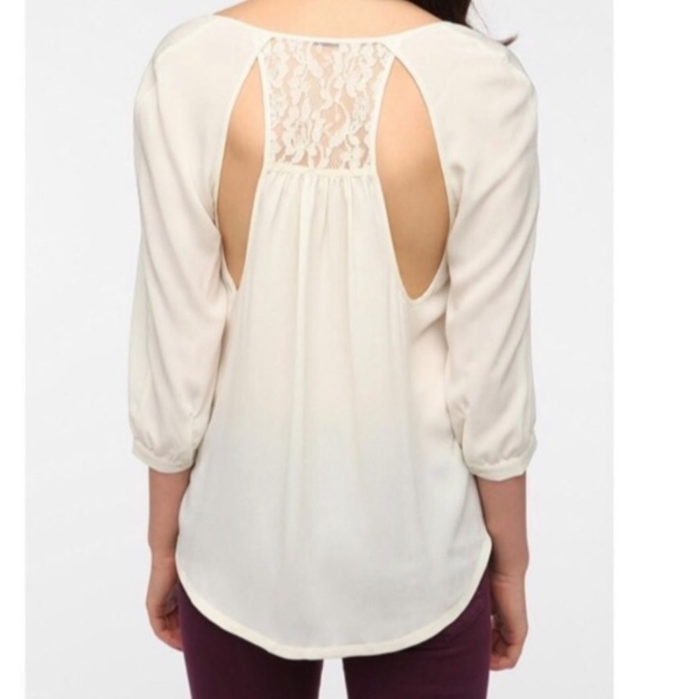 NWOT Urban outfitters Sparkle and fade blouse